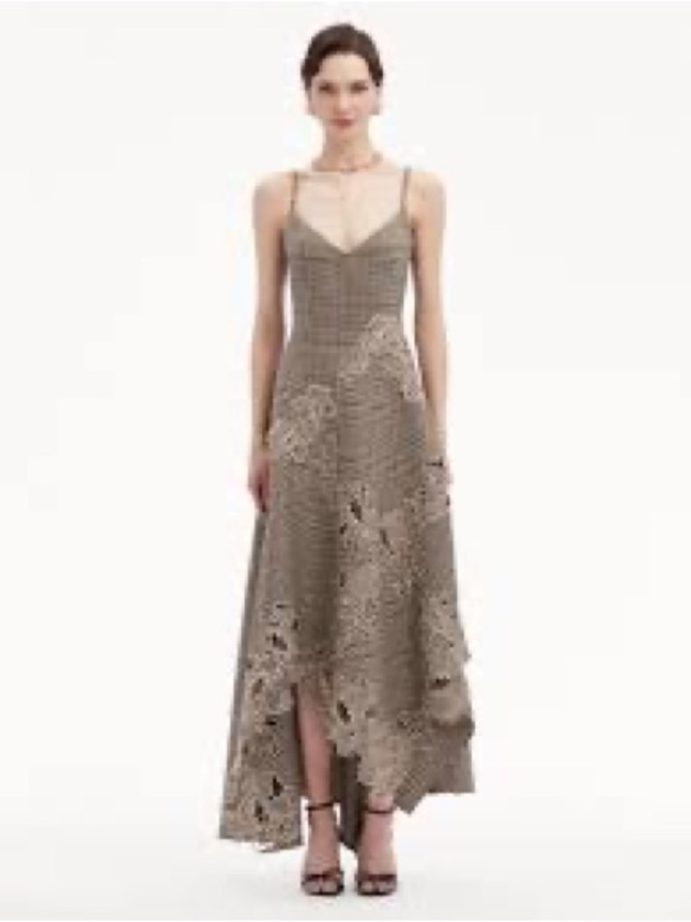 Anthropologie Mare Mare Ruffle Hem Slip Dress - Picture 3 of 14